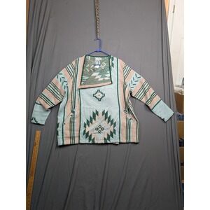 Tamsy Women' Western Style Sweater Jacket One Size Plus